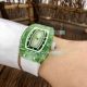 Swiss Quality Replica Richard Mille RM07-02 Green Transparent Diamond Dial Watch White Rubber Strap( (7)_th.jpg